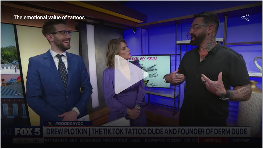 TikTok Tattoo Dude Interview - FOX5 DC  - Video