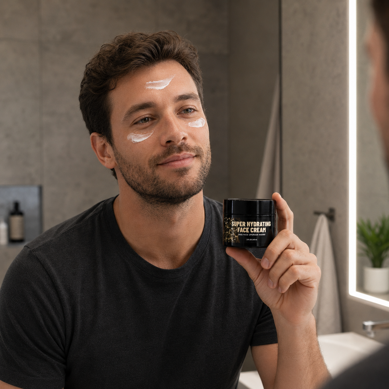 Super Hydrating Face Cream with Sepitonic⢠M3 Electrolytes, Hyaluronic Acid & Avocado Oil