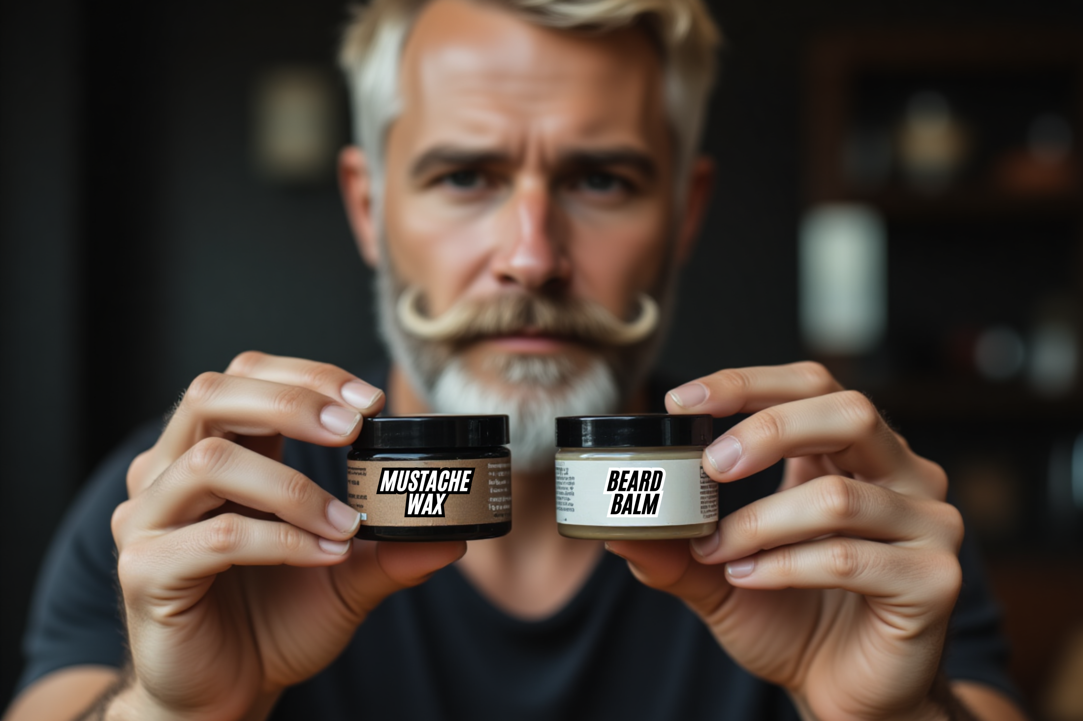 Mustache Wax vs Beard Balm: What’s The Difference? | Derm Dude