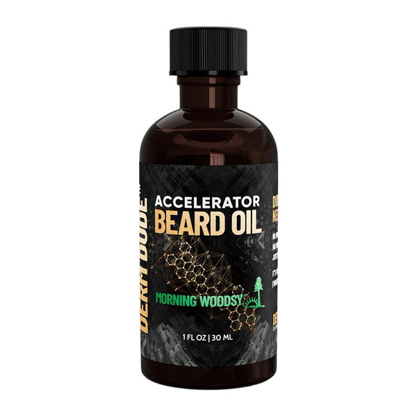 Derm Dude - Accelerator Beard Oil Morning Woodsy