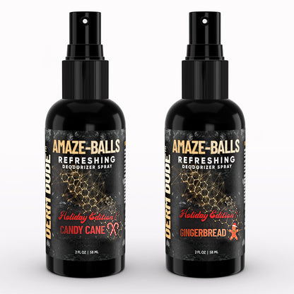 Amaze Balls Ball Spray Candy Cane & Gingebread