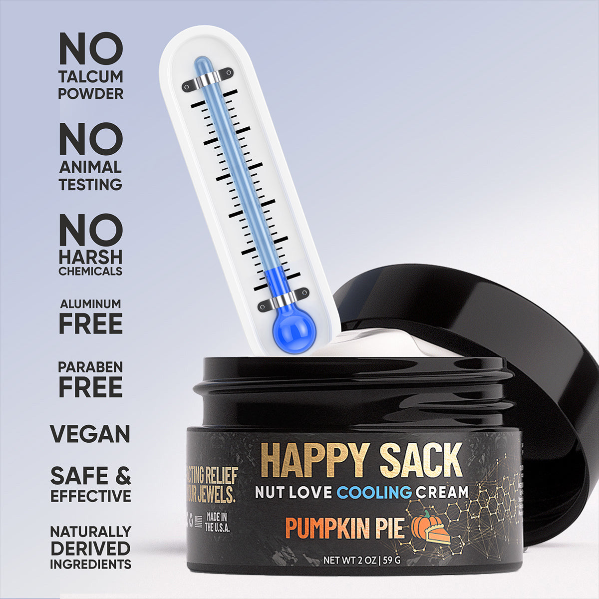 Happy Sack Nut Love Cooling Ball Cream Pumpkin Pie