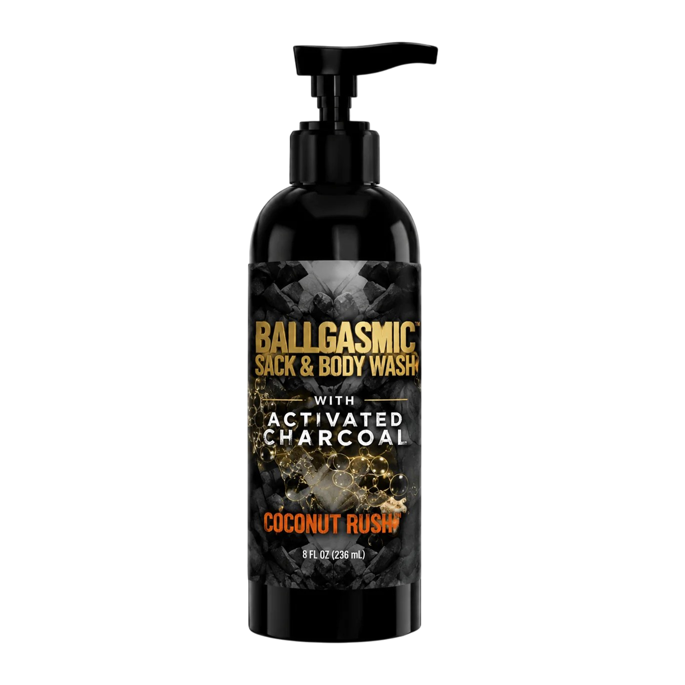 BallGasmic- Men's Balls & Body Wash with Activated Charcoal