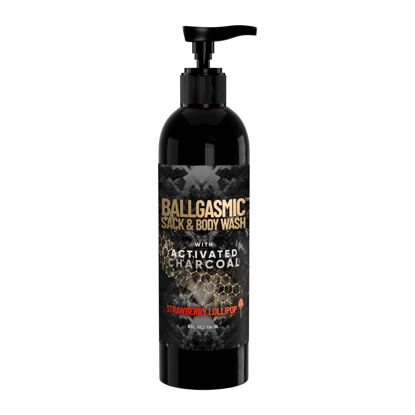 BallGasmic- Men's Balls & Body Wash with Activated Charcoal