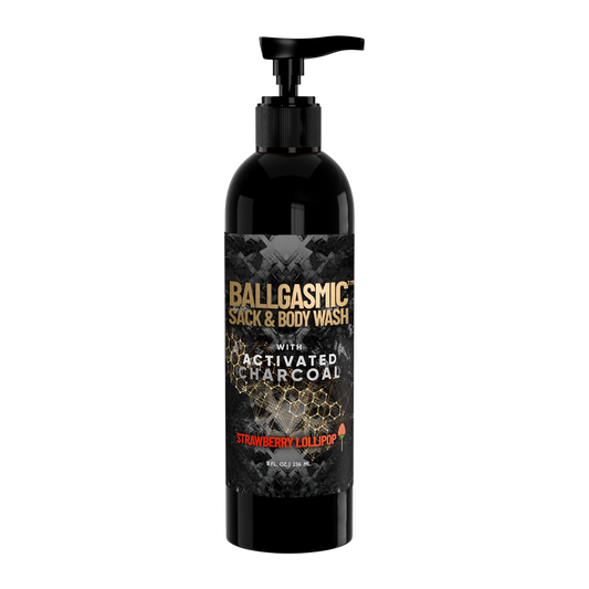 BallGasmic- Men's Balls & Body Wash with Activated Charcoal