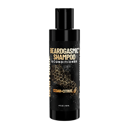 BeardGasmic™ 2-in-1 Beard Shampoo & Conditioner - Cedar & Citrus