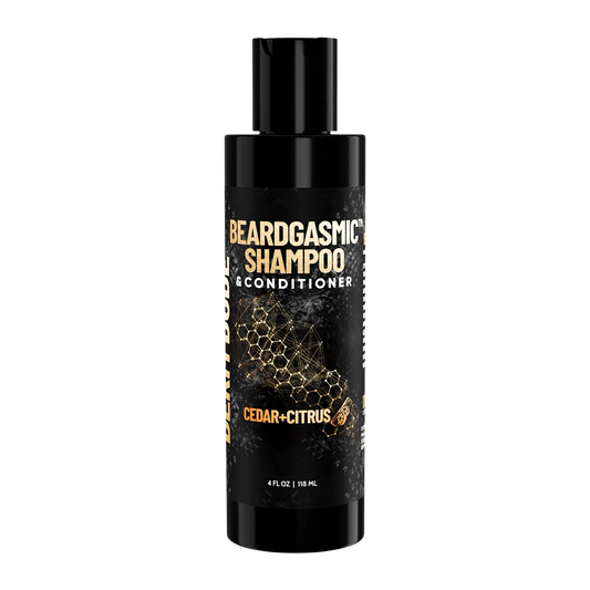 BeardGasmic™ 2-in-1 Beard Shampoo & Conditioner - Cedar & Citrus