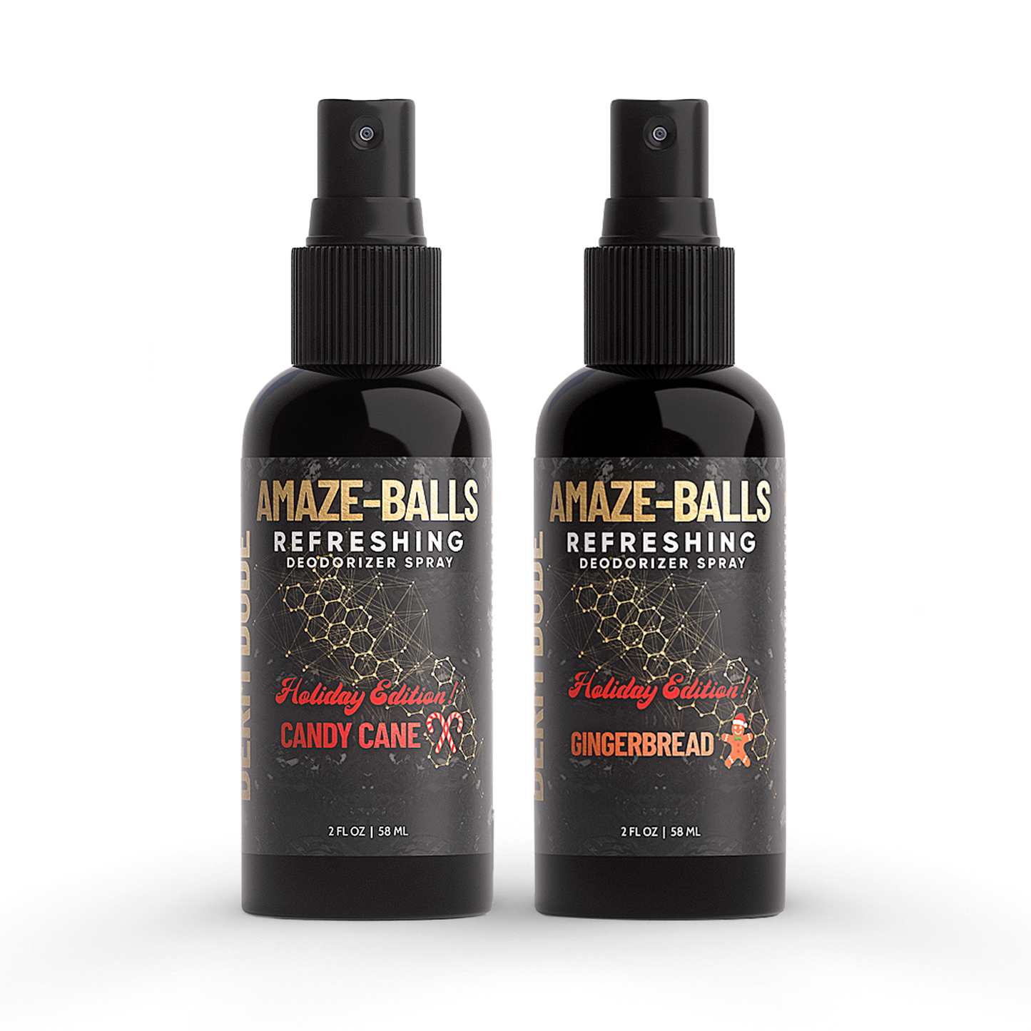 Amaze Balls Ball Spray Candy Cane & Gingebread