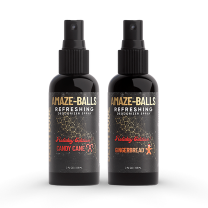 Amaze Balls Ball Spray Candy Cane & Gingebread