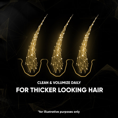 Derm Dude Clean and volumize with Daily Head for thicker looking hair