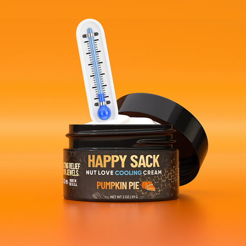 Happy Sack Nut Love Cooling Ball Cream Pumpkin Pie Derm Dude