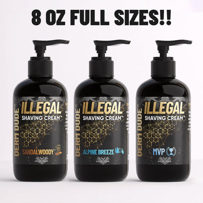 Illegal Shave Cream 3-Some