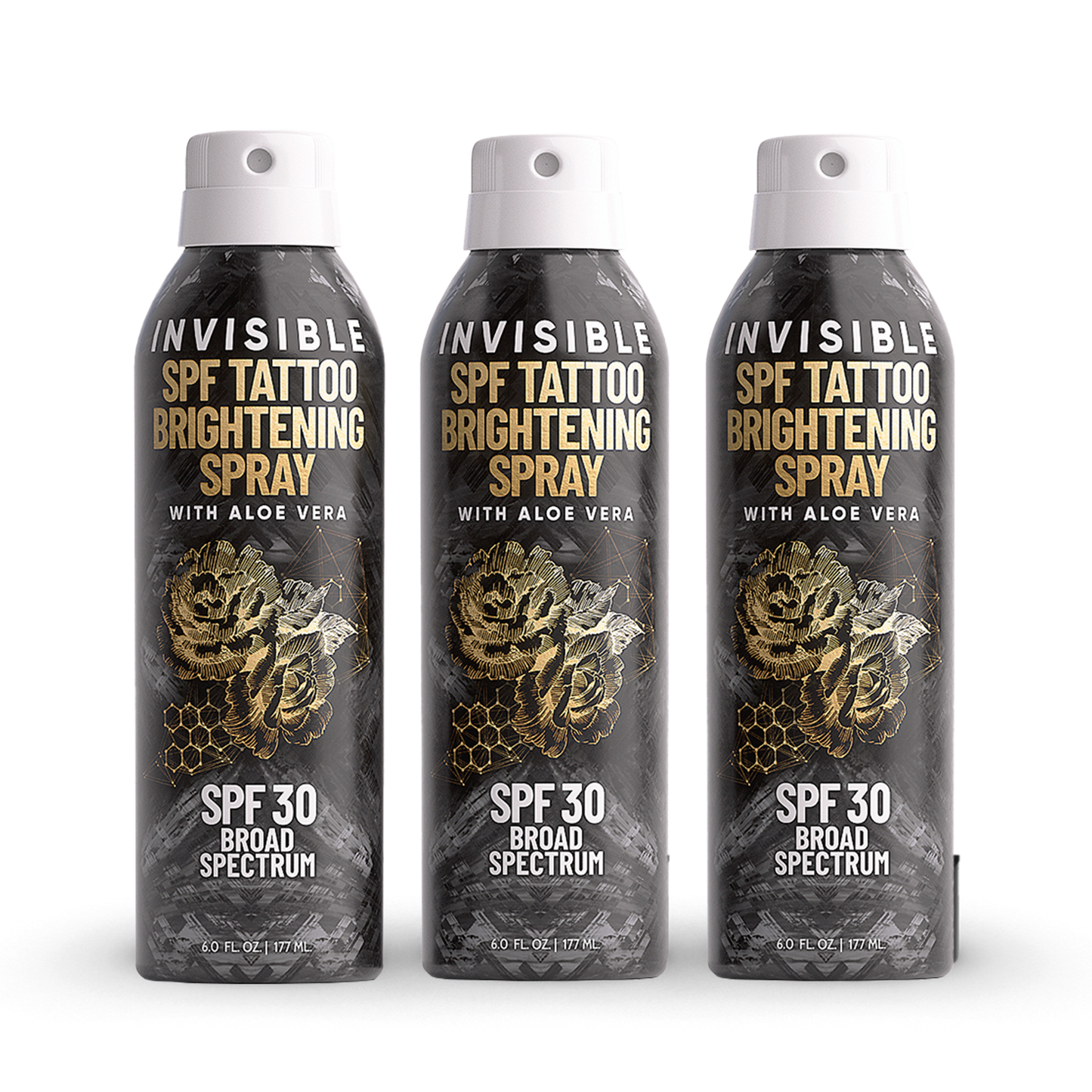 Invisible SPF 30 Tattoo Sunscreen + Brightening Spray