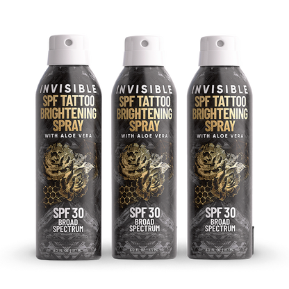 Invisible SPF 30 Tattoo Sunscreen + Brightening Spray