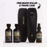 Mega Beard Growth Oil 2-Pack + FREE Beard Roller Derm Dude