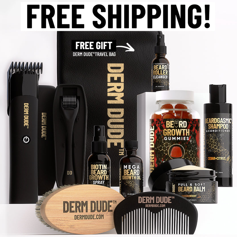 Power Beard Growth Kit Derm Dude