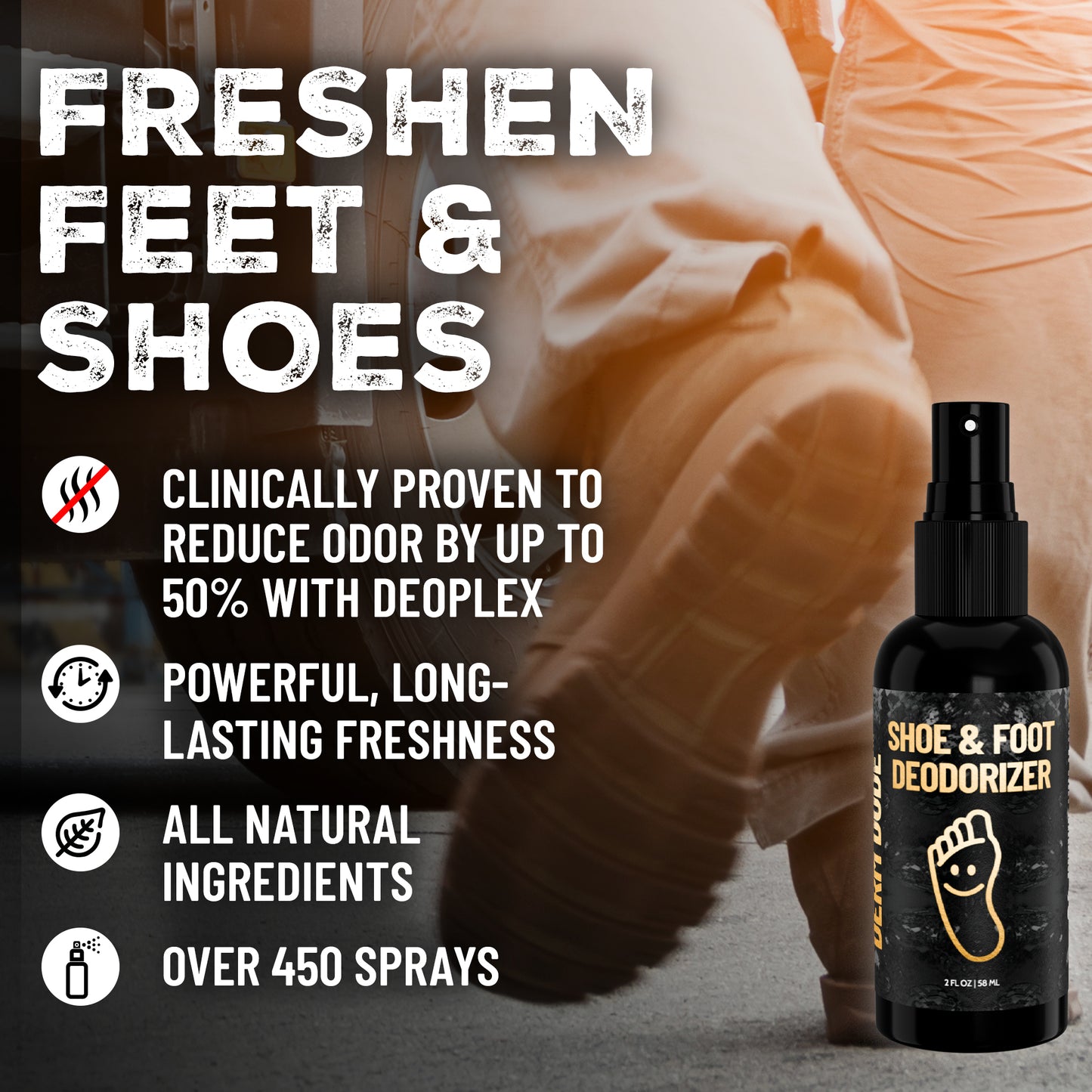 Shoe & Foot Deodorizer