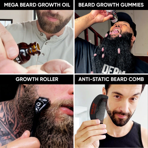 Power Beard Growth Kit Derm Dude