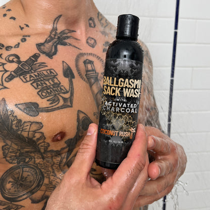 BallGasmic Ball Wash with Activated Charcoal 8oz