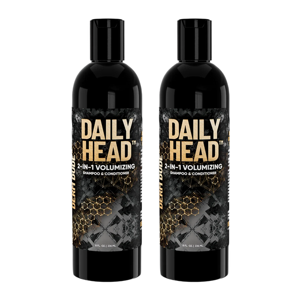 Derm Dude - Daily Head2 IN 1 Volumizing Shampoo 2 Pack