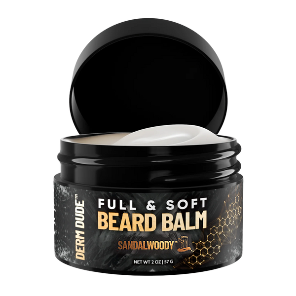 Derm Dude - Full and Soft Beard Balm Sandalwoody