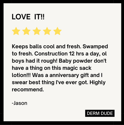 Happy Sack Nut Love Cooling Ball Cream - Sandalwoody Derm Dude