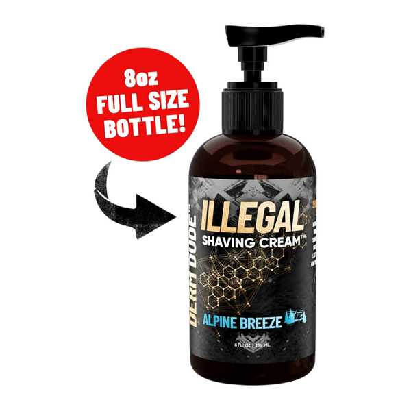 Derm Dude - Illegal Shave Cream Alpine Breeze 1