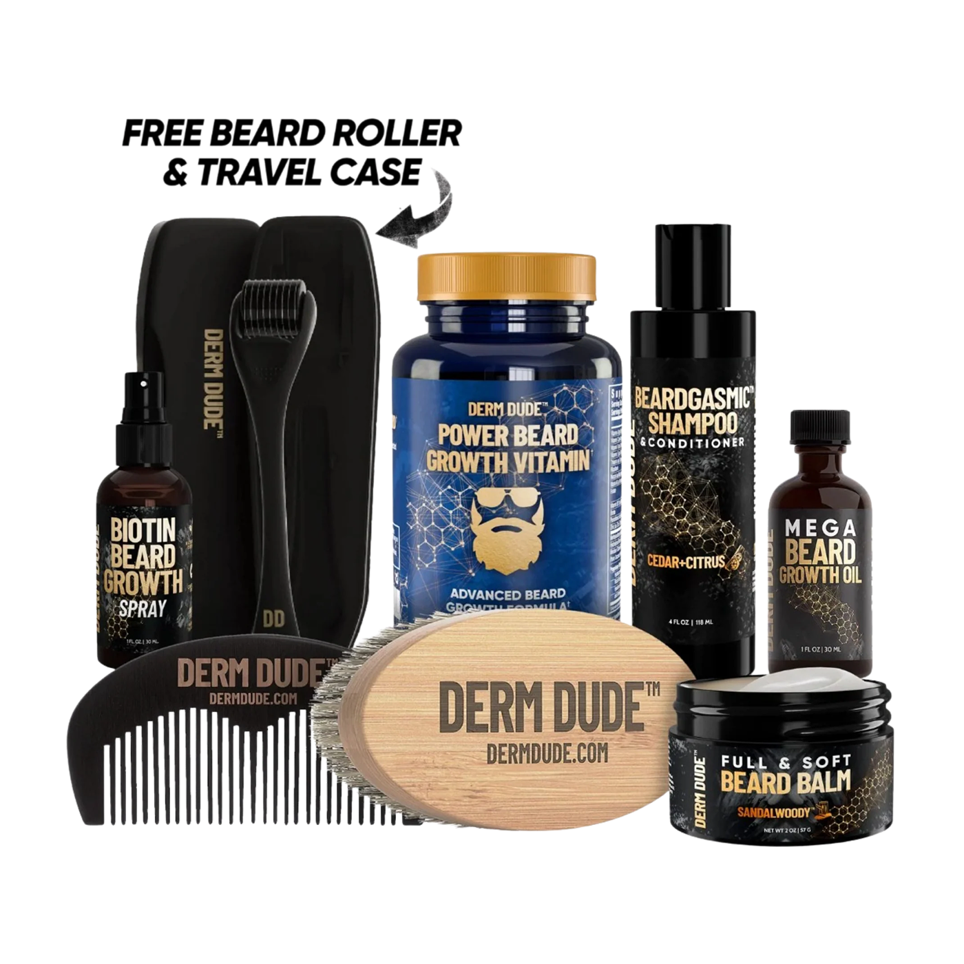 Power Beard Growth Kit (Deluxe)