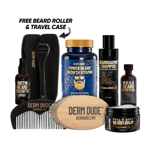 Derm Dude - Power Beard Growth Kit Deluxe 38f6183b eec9 448e 9f04 cb52e0a1f4d2