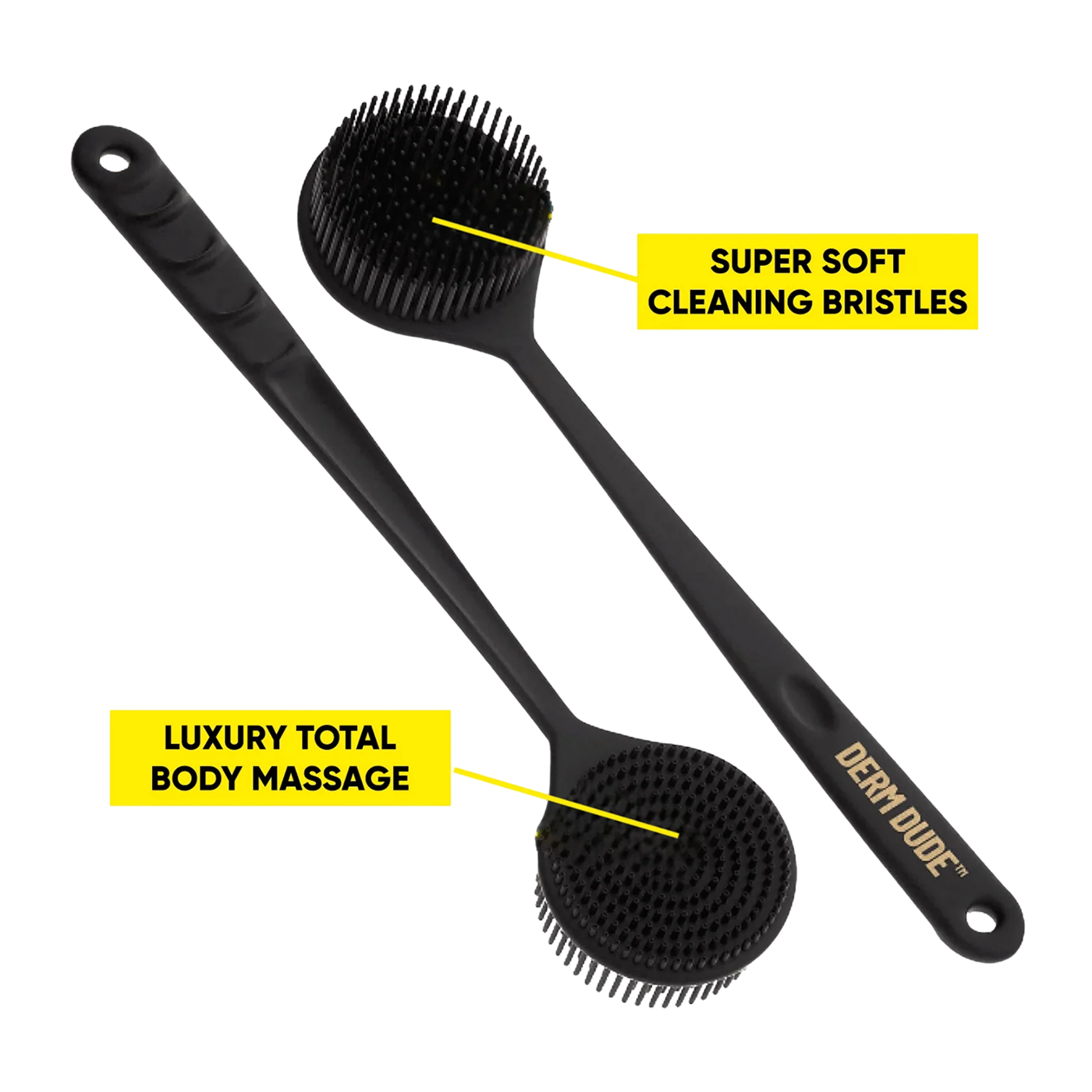 Silicone Back & Body Shower Brush