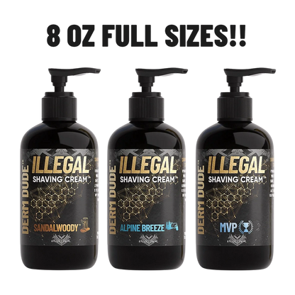 Illegal Shave Cream 3-Some