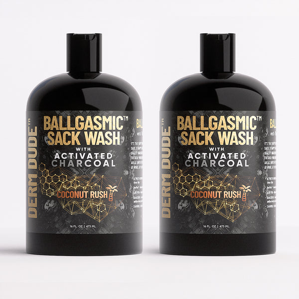 BallGasmic Ball Wash with Activated Charcoal Derm Dude