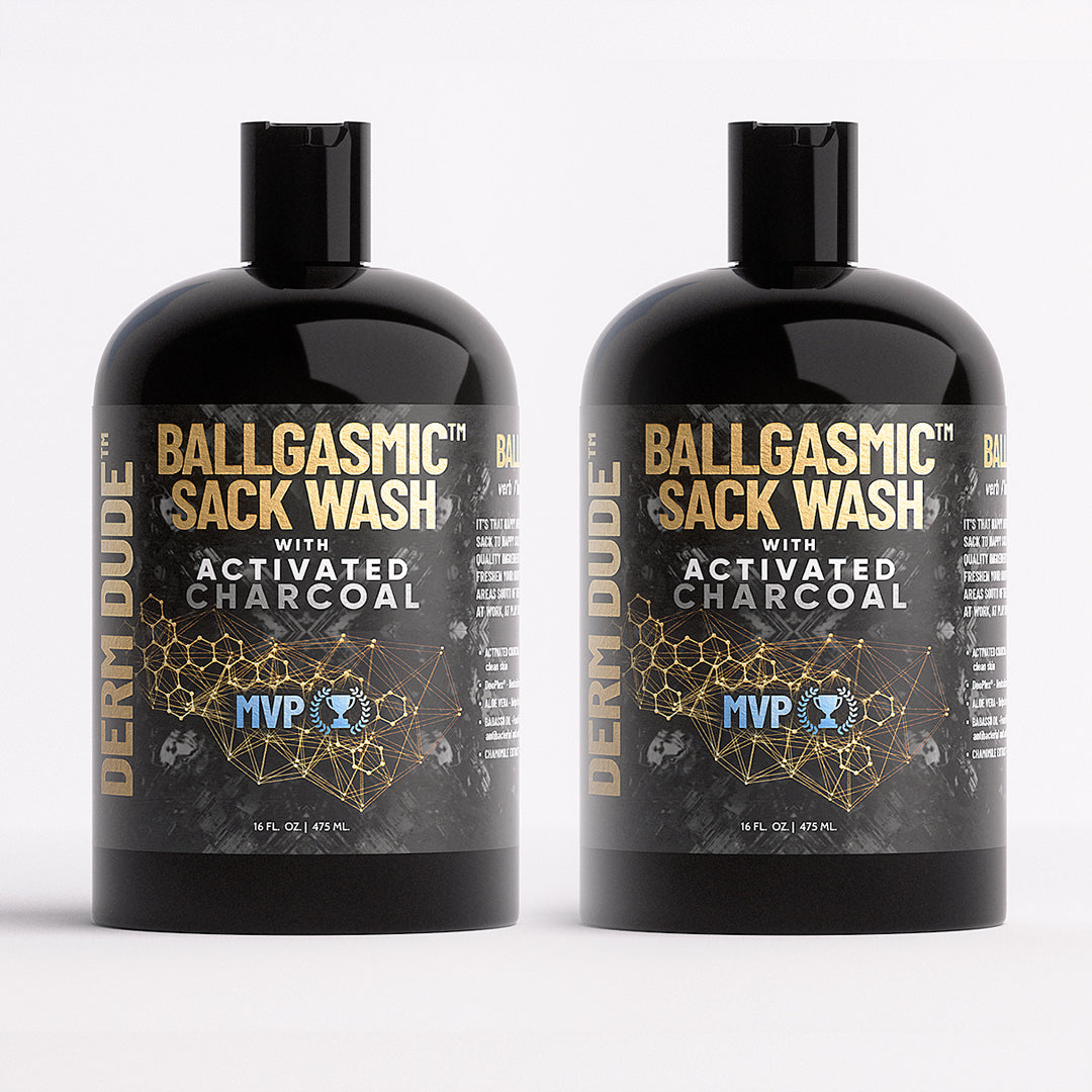 BallGasmic Ball Wash with Activated Charcoal Derm Dude