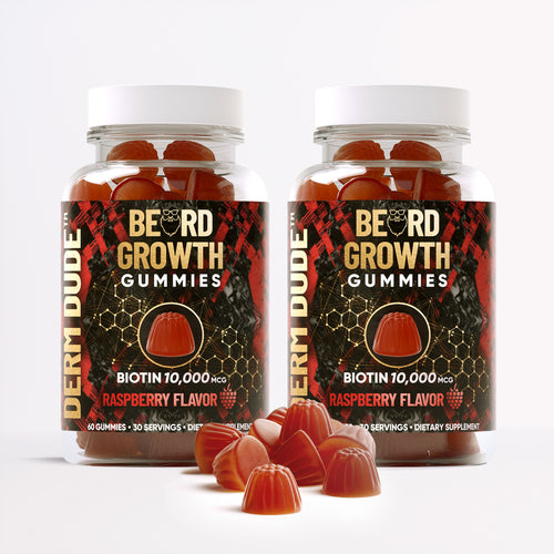 Biotin Beard Growth Gummies | 2 Pack