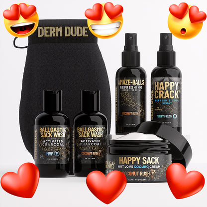 Love Sack Set Derm Dude | Coconut Rush