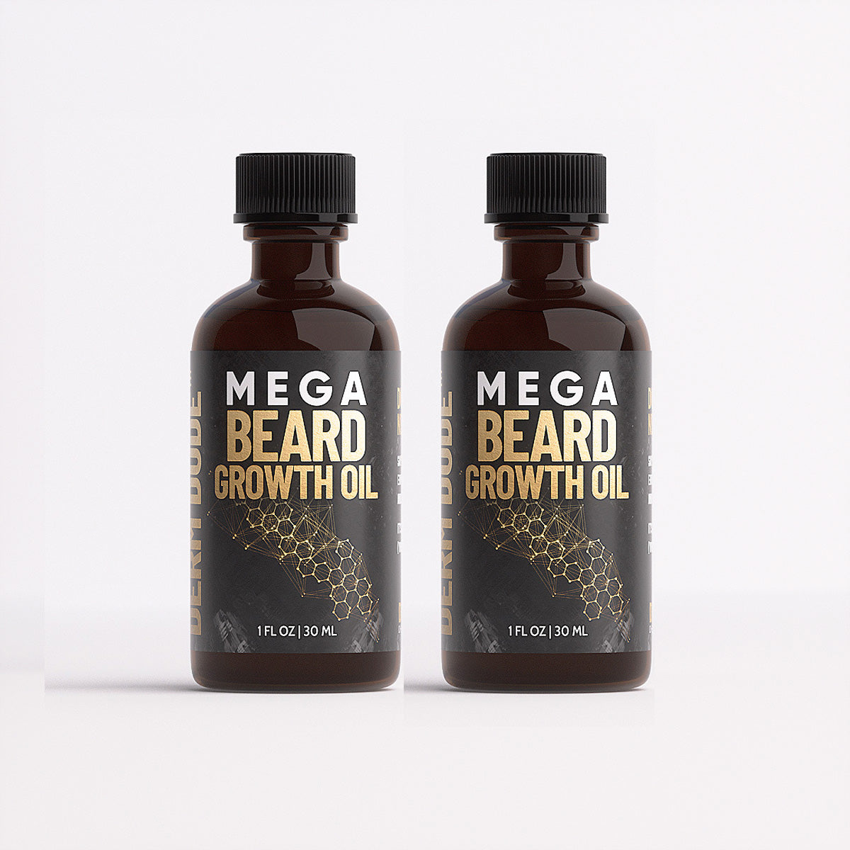 Mega Beard Growth Oil Derm Dude