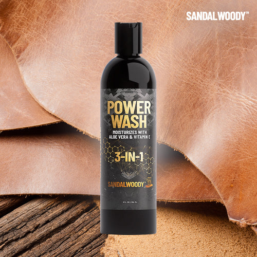 3-IN-1 Mens Body Wash 3 in 1 Sandalwood scent