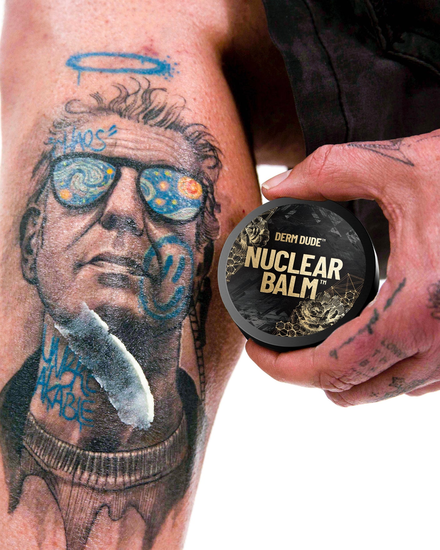 Nuclear Balm Tattoo Balm (3 Pack) + Free Book! Derm Dude