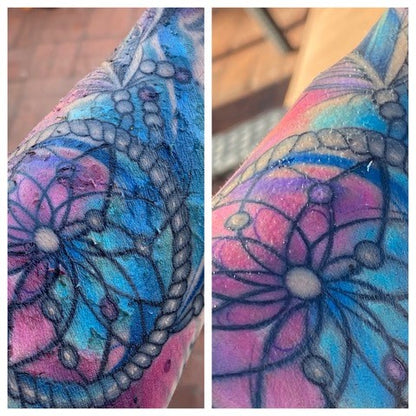 Before and After Tattoo Balm