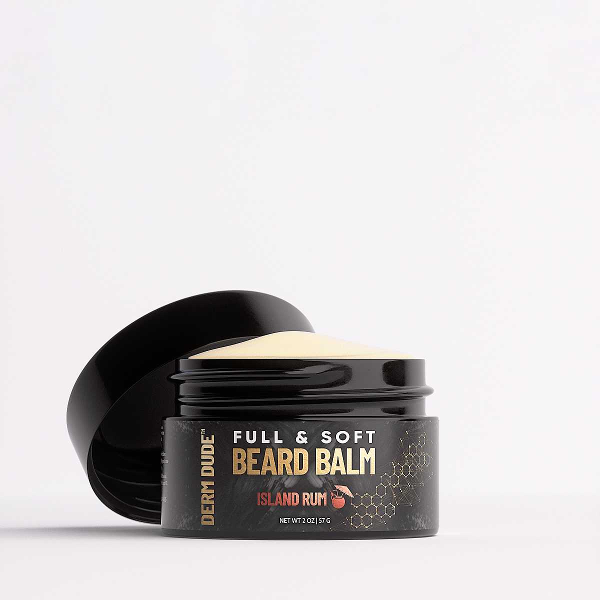 Full and Soft Beard Balm | Island Rum Derm Dude